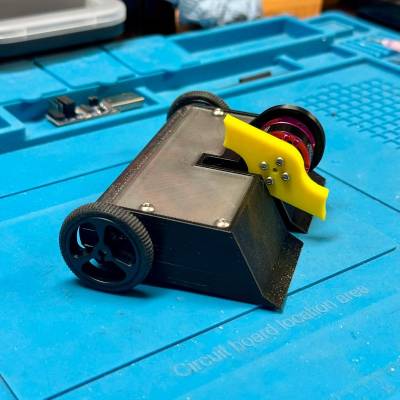Vertical Spinner Battlebot — TheBlackfish