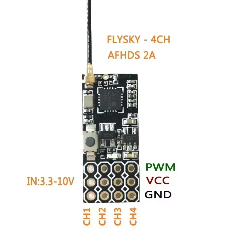 FS2A 4CH AFHDS 2A mini compatible receiver