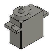 PTK 7465 MG 9 g servo CAD model